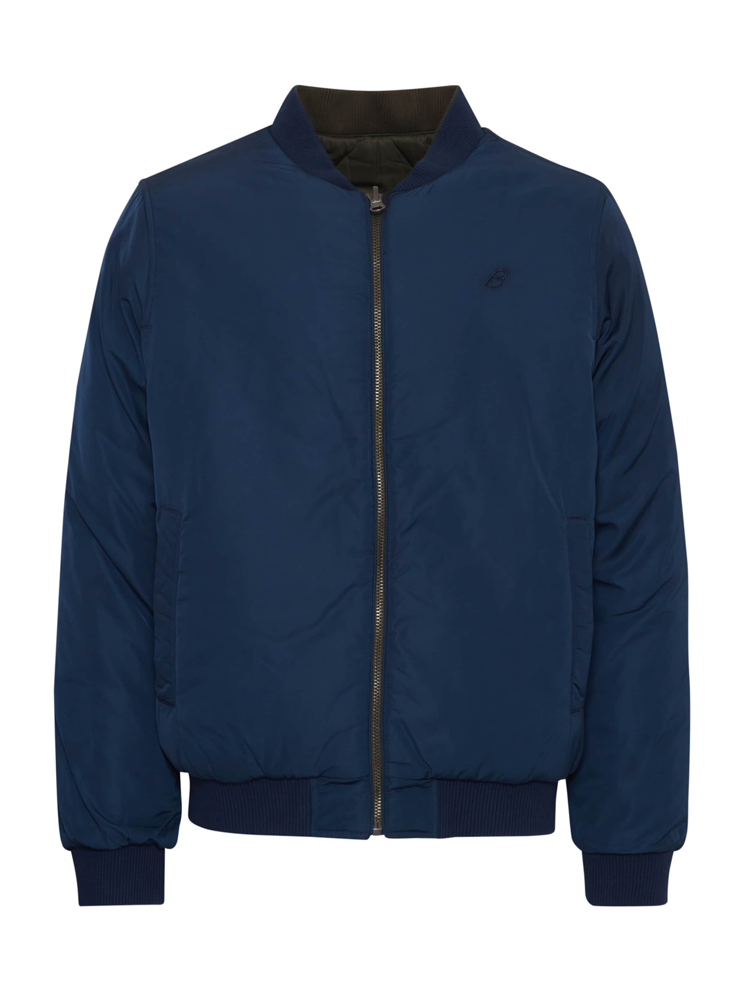 mėlyna BLEND Demisezoninė striukė: priekis