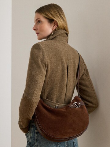 Sac bandoulière 'TASHA' Lauren Ralph Lauren en marron