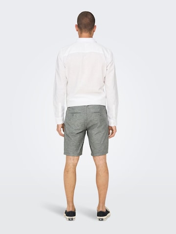 Only & Sons Regular Chino 'Mark' in Grijs