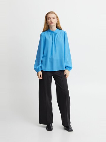 ICHI Blouse in Blauw