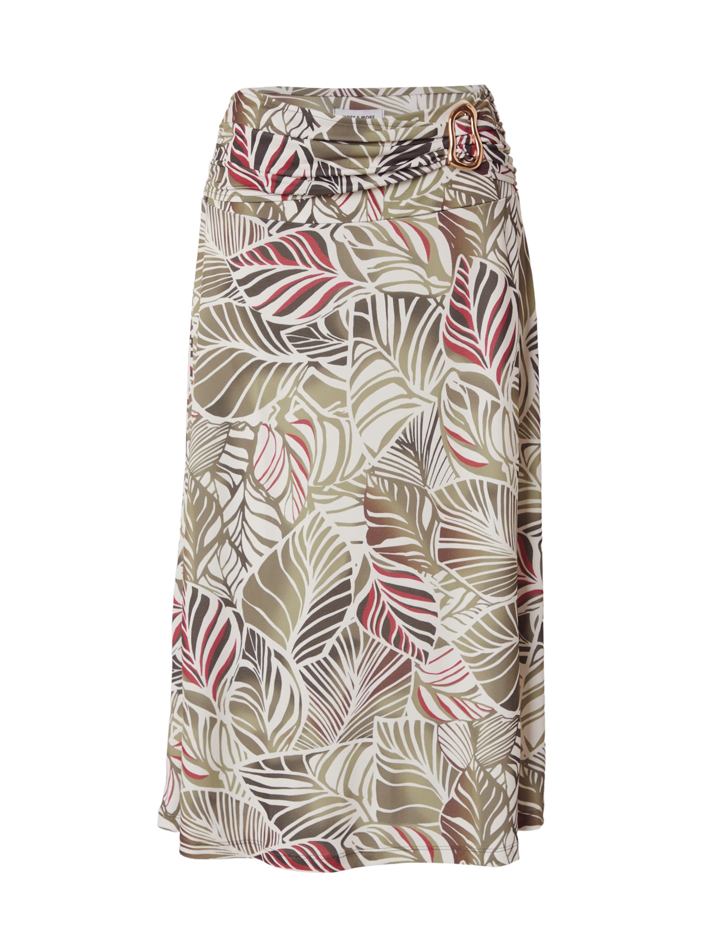 MORE & MORE - Falda en verde: frente