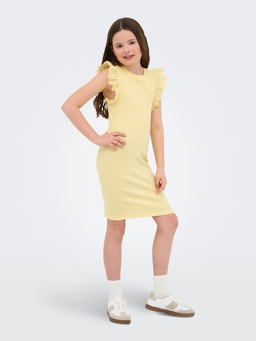 ONLY GIRLS Dress 'KOGDREA' in Yellow