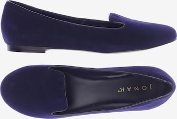 Jonak Flats & Loafers in 39 in Blue: front