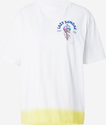 T-shirt SCOTCH & SODA en blanc : devant