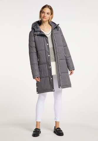 DreiMaster Maritim Winter Coat in Grey