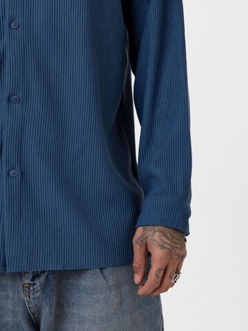 Coupe regular Chemise 'Valerio' Dandalo en bleu