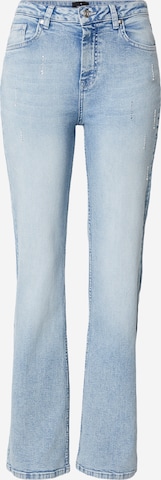 monari Levenevä Farkut värissä sininen: etupuoli