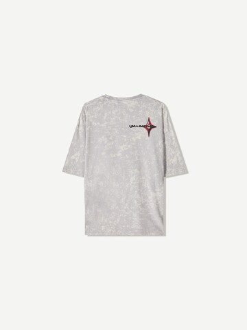 T-Shirt Bershka en gris