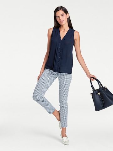 Slimfit Pantaloni de la heine pe albastru
