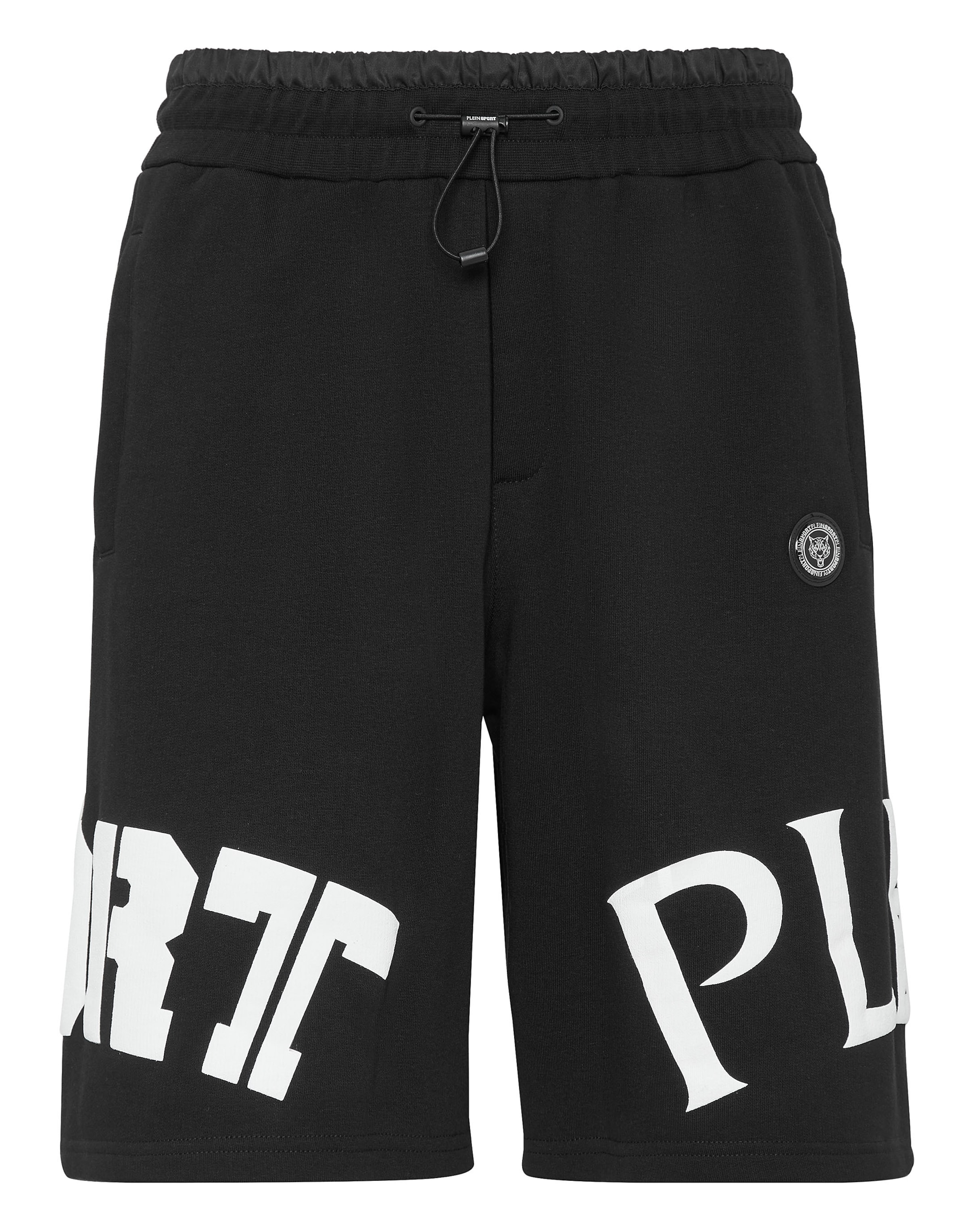 Plein Sport Broek in de kleur Zwart / Wit, Productweergave