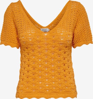 ONLY Sweater 'Becca' in Orange: front