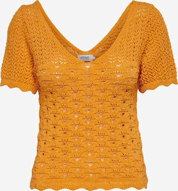 Pull-over 'Becca' ONLY en orange : devant