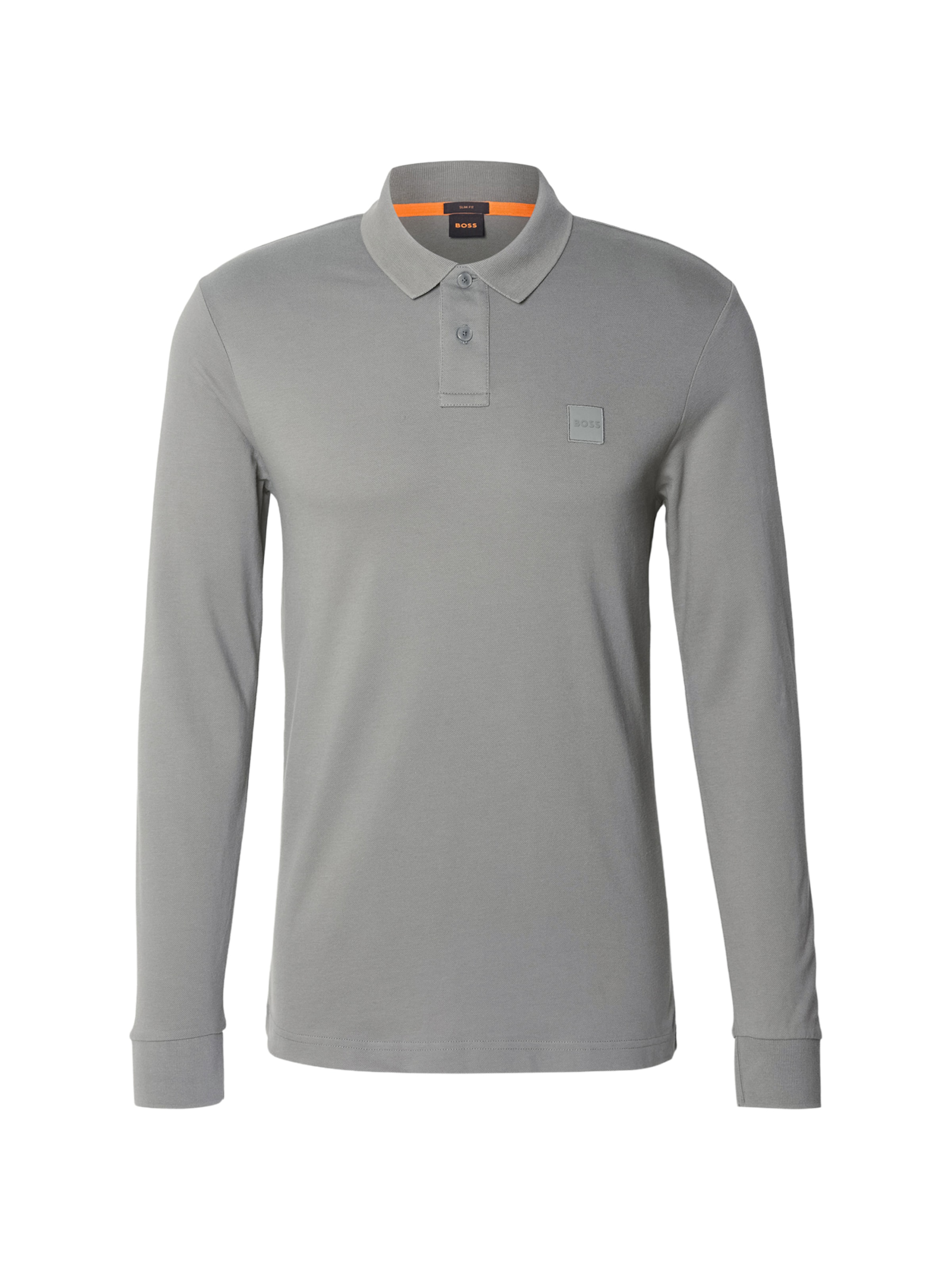 BOSS Shirt 'Passerby' in Grijs: voorkant