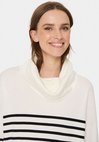 SAINT TROPEZ Pullover 'Grila' i hvid