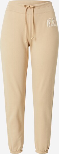 GAP Pantalon en noisette / blanc, Vue avec produit