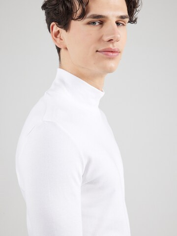 Samsøe Samsøe Regular fit Majica | bela barva