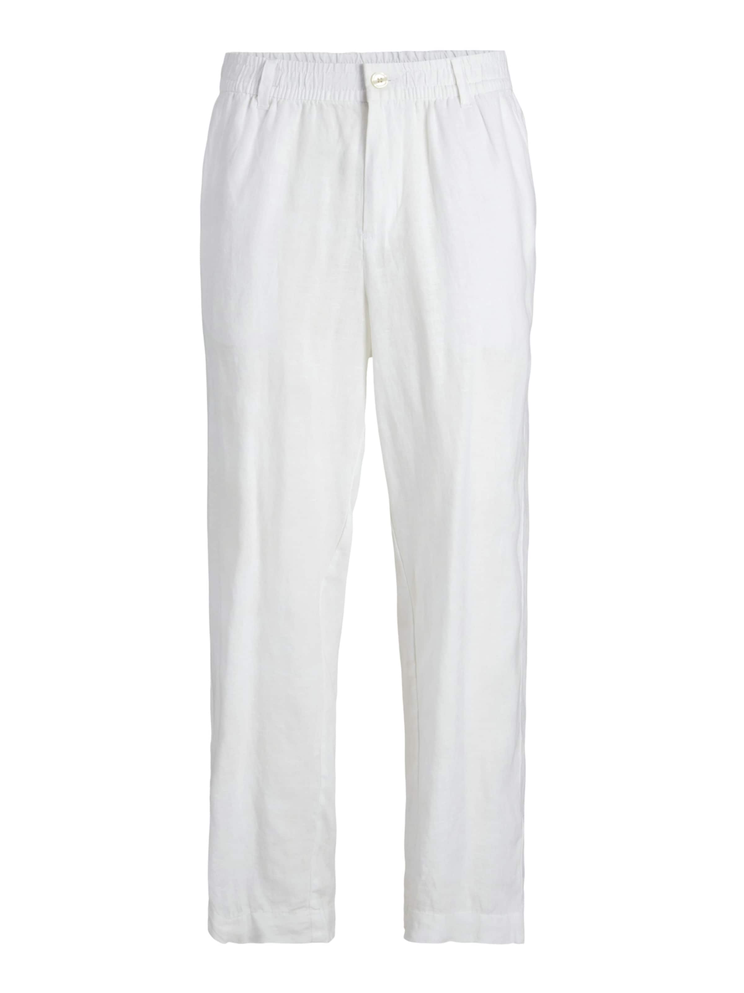 JACK &amp; JONES Loose fit Chino Pants &#x27;JPSTKarl Lawrence&#x27; in White: front