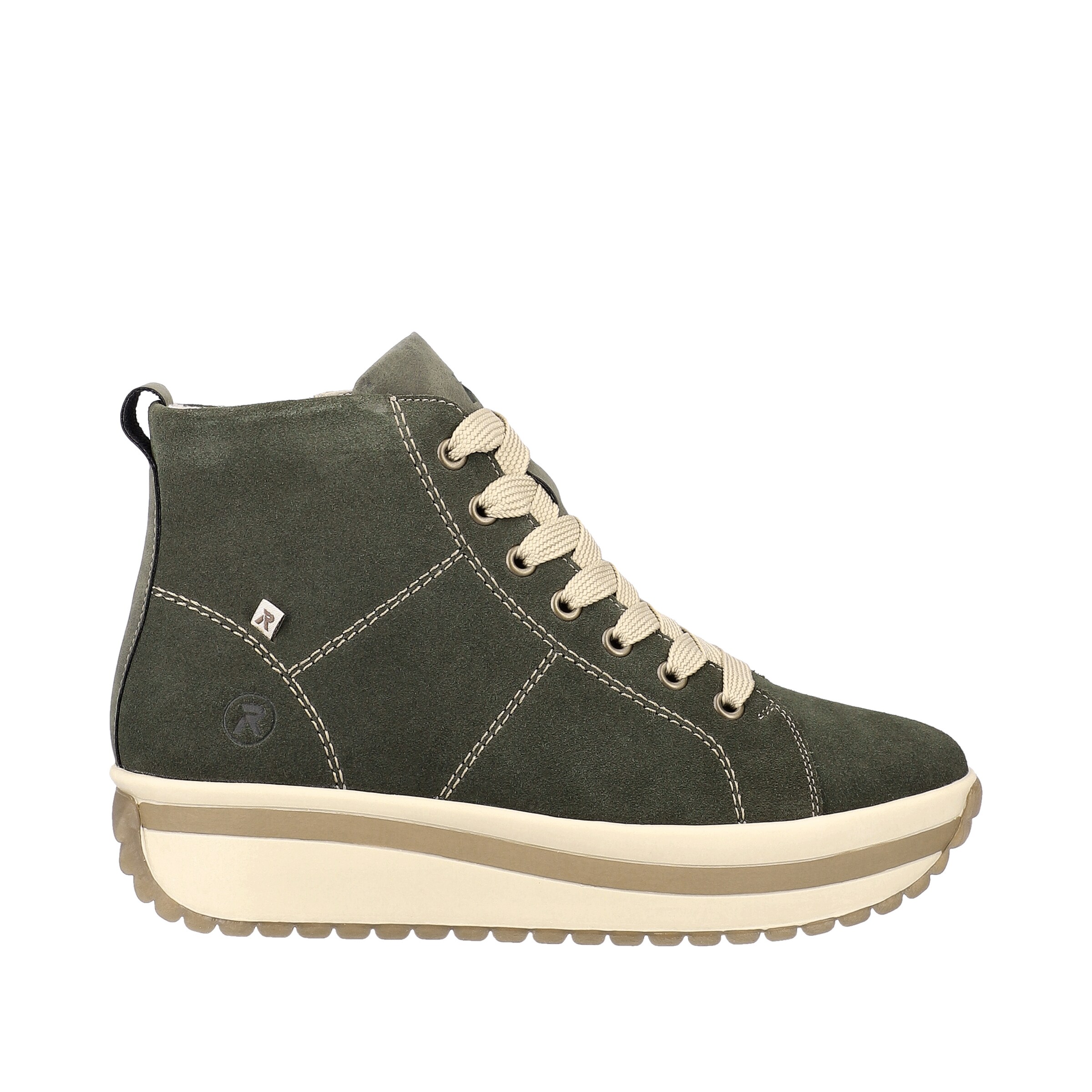 Rieker Sport Lace-Up Ankle Boots ' W0960 ' in Green