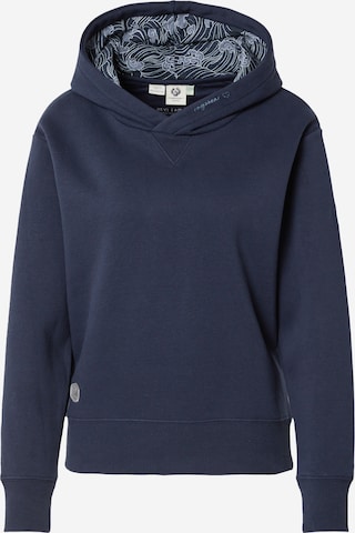 Ragwear Sweatshirt 'ARIMEY REMAKE' in Blue: front