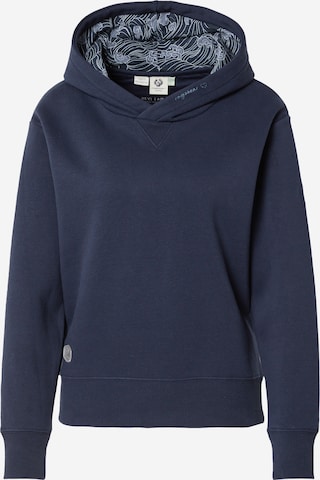 Ragwear Sweatshirt 'ARIMEY REMAKE' i blå: forside