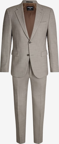 STRELLSON Slimfit Anzug 'Aidan-Melwin ' in Beige: Vorderseite