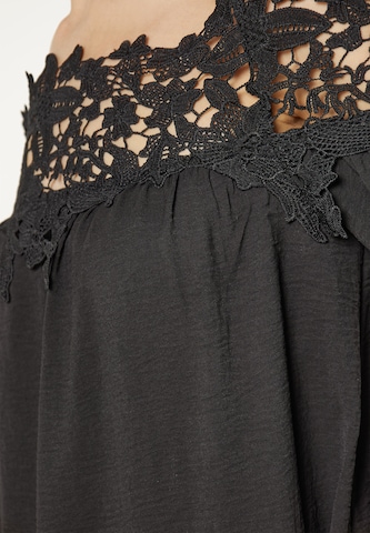 caneva - Blusa 'Fashion Look' em preto