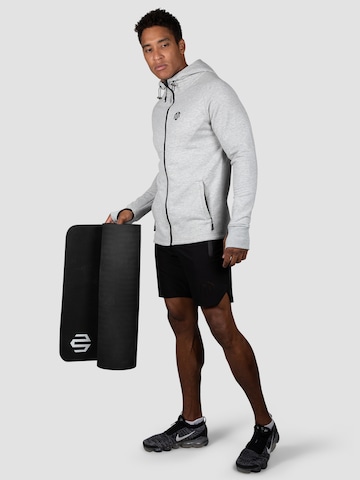 MOROTAI Bluza rozpinana sportowa 'Neotech' w kolorze szary