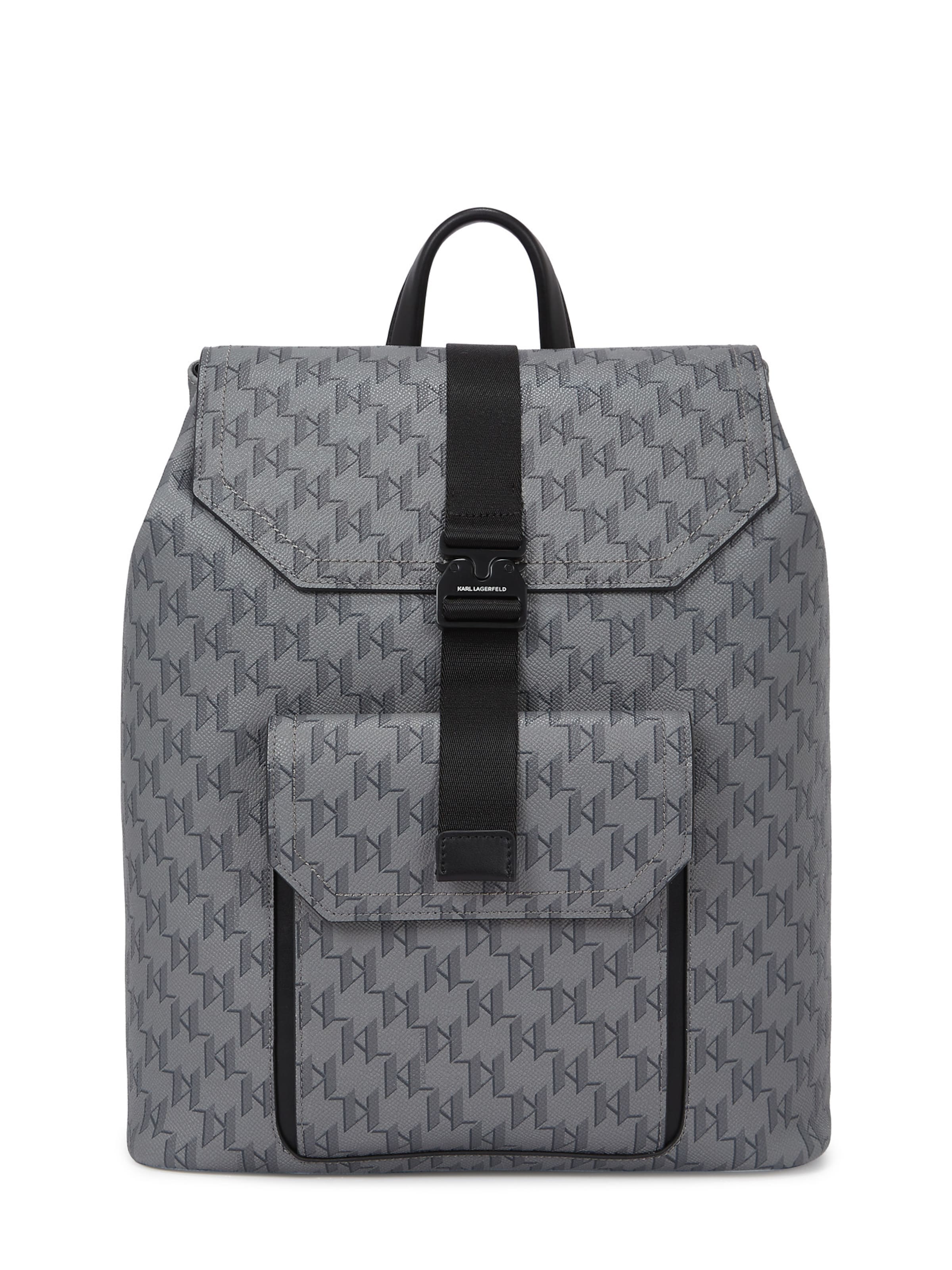 Zaino di Karl Lagerfeld in grigio: frontale
