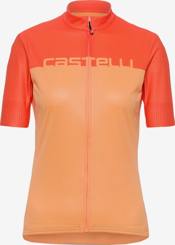 CASTELLI Jersey 'VELOCISSIMA' in Orange: front