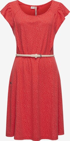 Ragwear Summer Dress 'Valeta' in Red: front