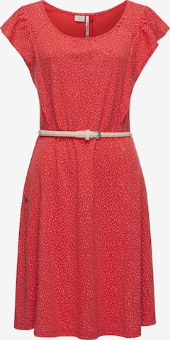 Ragwear Zomerjurk 'Valeta' in Rood: voorkant