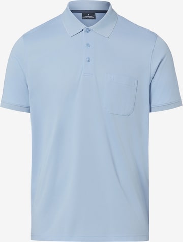 Ragman Poloshirt in Blau: Vorderseite