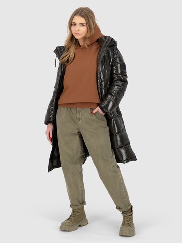 Sweat-shirt 'JessyAK' Alife and Kickin en marron