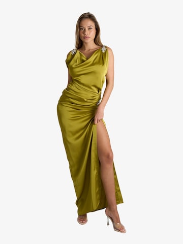 Jijil - Vestido de verão em verde: frente