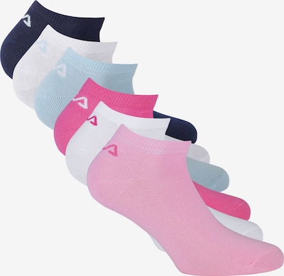 FILA Socken in blau / pink / weiß, Produktansicht