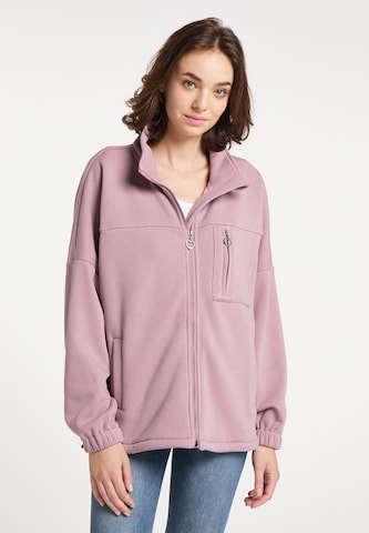 MYMO Sweatjacke in Pink: predná strana