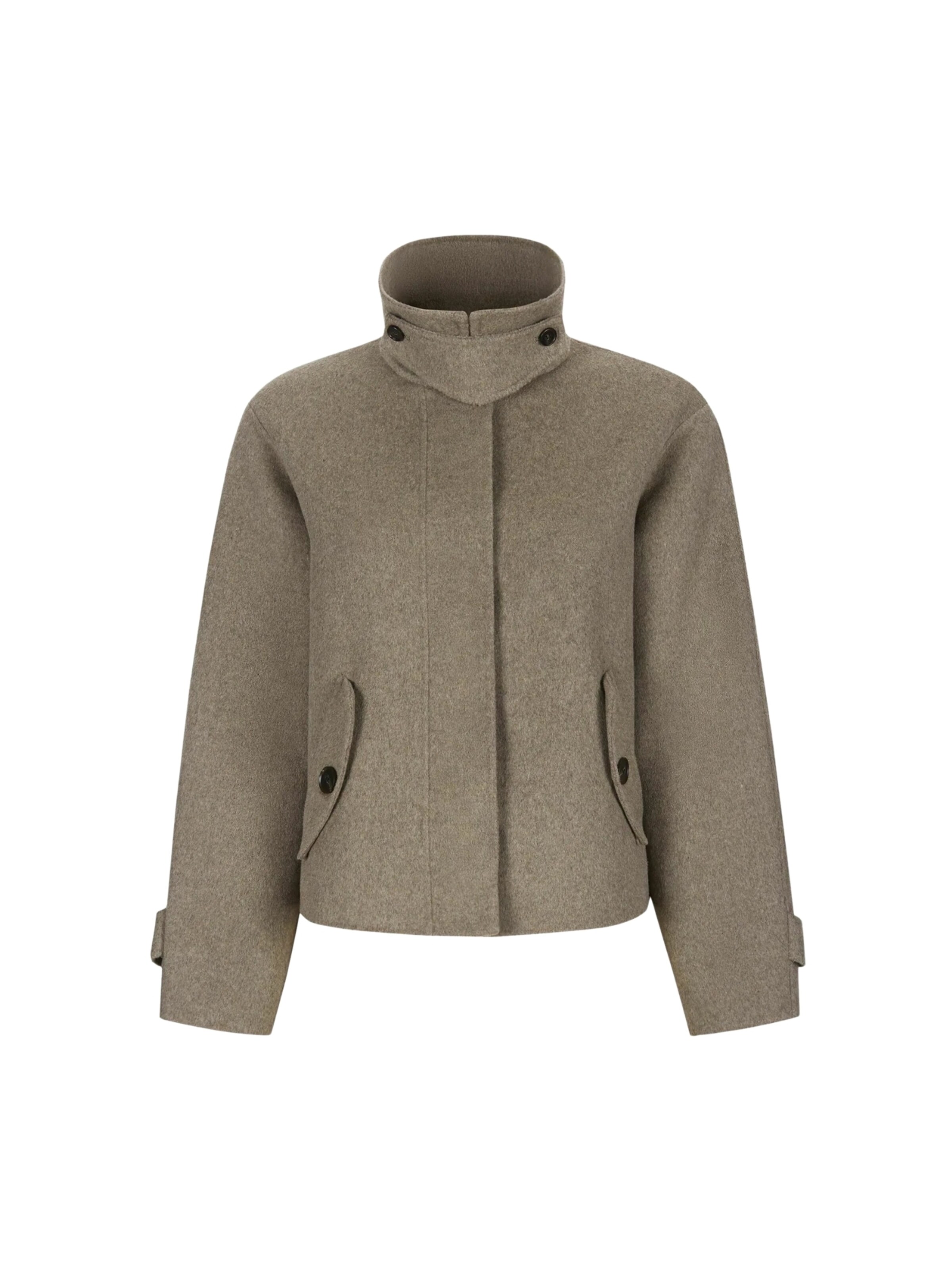 Soft Rebels Between-season jacket ' SRAlire ' in Beige: front