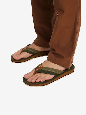 ESPRIT Teenslippers in Groen: voorkant