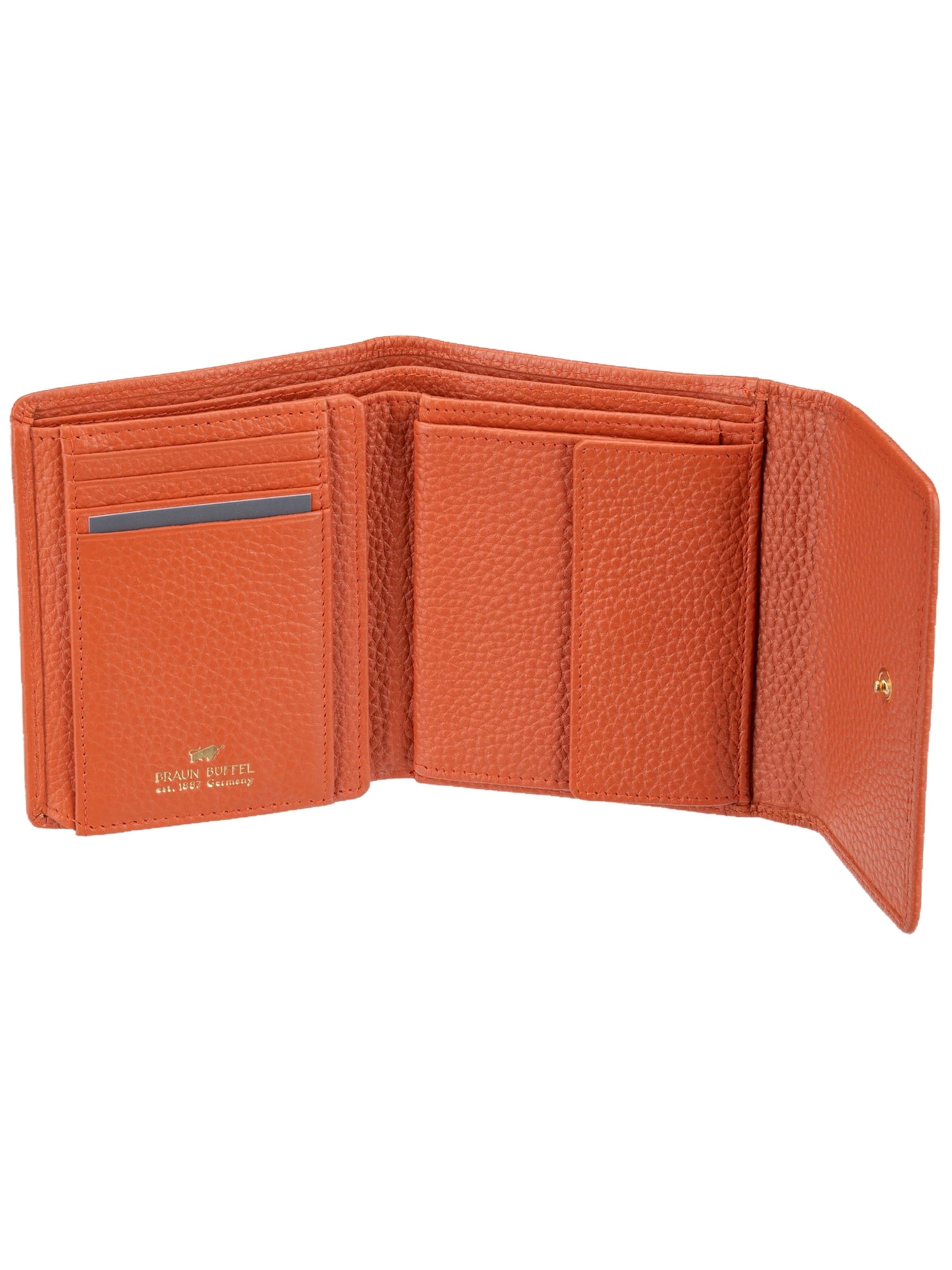 Braun Büffel Portemonnaie ' Asti ' in Orange