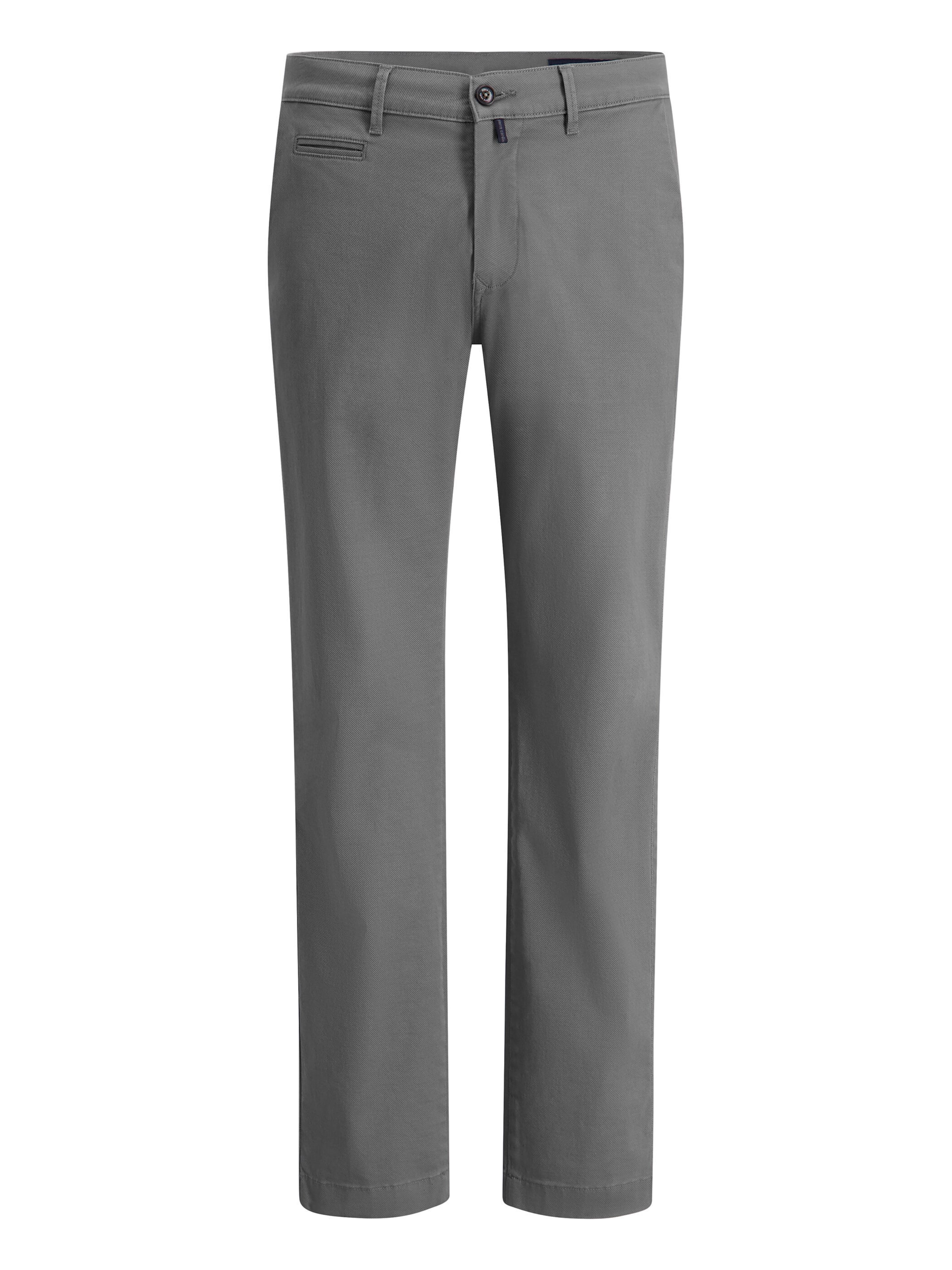 PIERRE CARDIN Regular Chino Pants 'Castres' in Grey: front