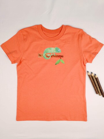 MelaDi Shirt 'Chameleon' in Orange