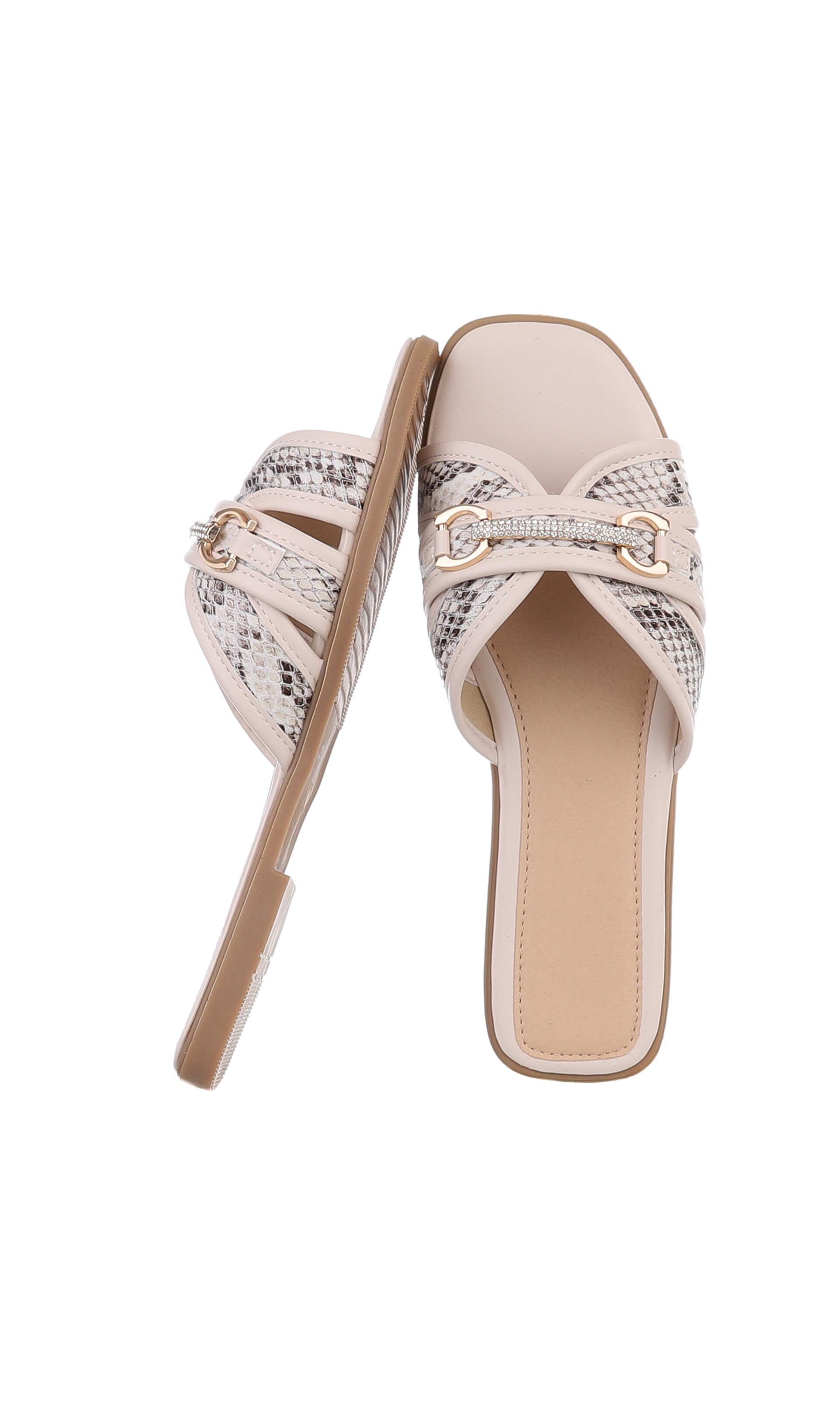 Ital-Design Mules in Beige