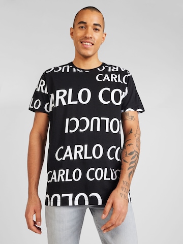 Carlo Colucci T-shirt i svart: framsida