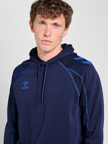 Hummel Sportsweatshirt in Blauw