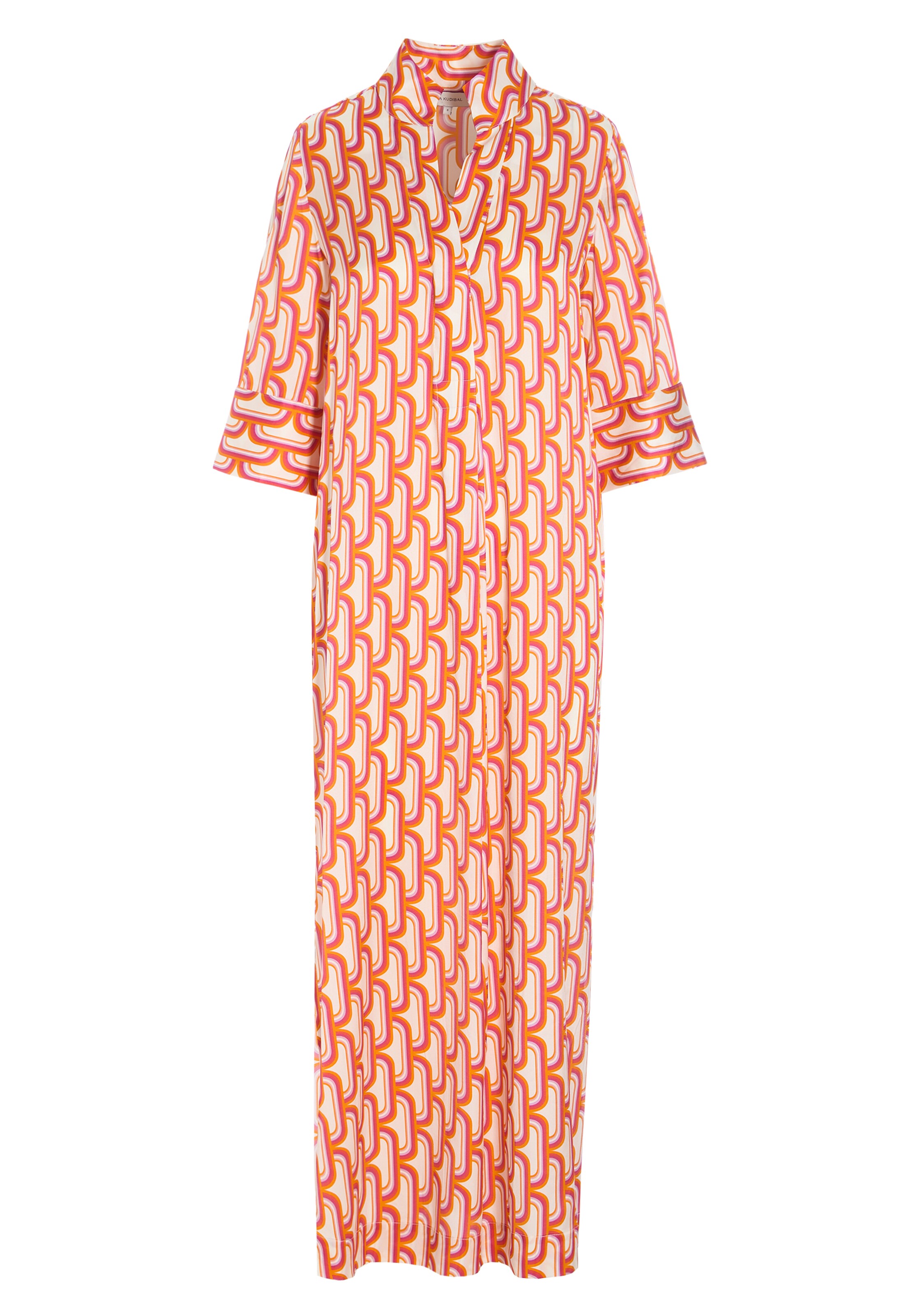 Dea Kudibal Kjole &#x27;Helgadea&#x27; i orange: forside