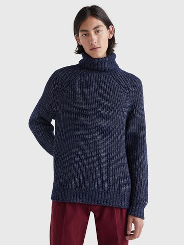 Pull-over TOMMY HILFIGER en bleu : devant