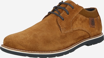 bugatti Lace-up shoe 'Faustino' in Brown: front