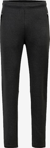 FILA - Tapered Pantalón deportivo 'LANZ' en negro: frente