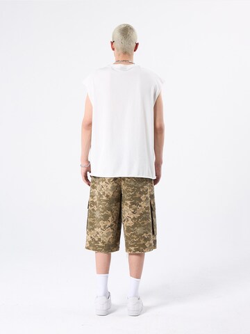 Loosefit Pantaloni 'Durham' di VAMOS CLO in beige