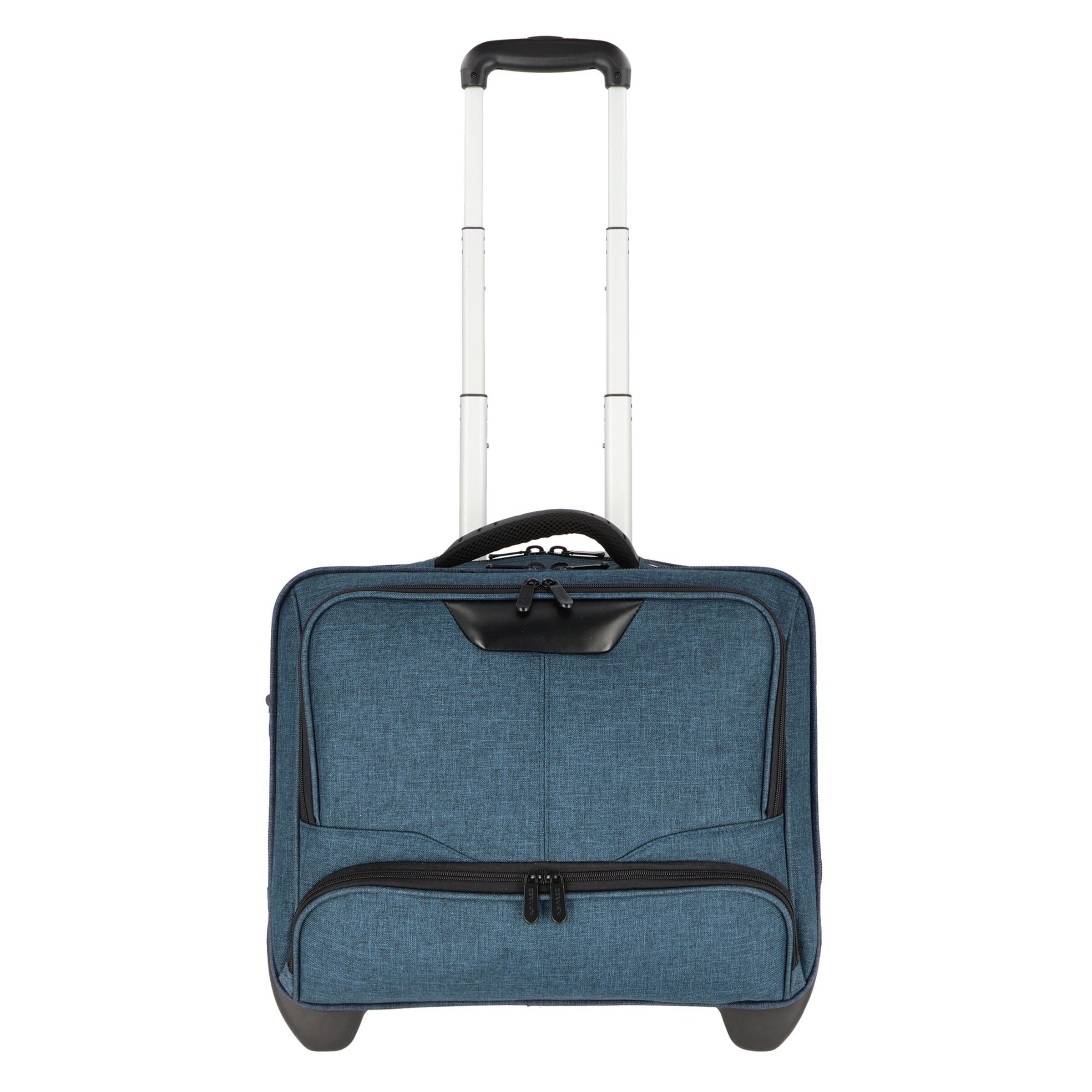 Trolley di Dermata in blu: frontale